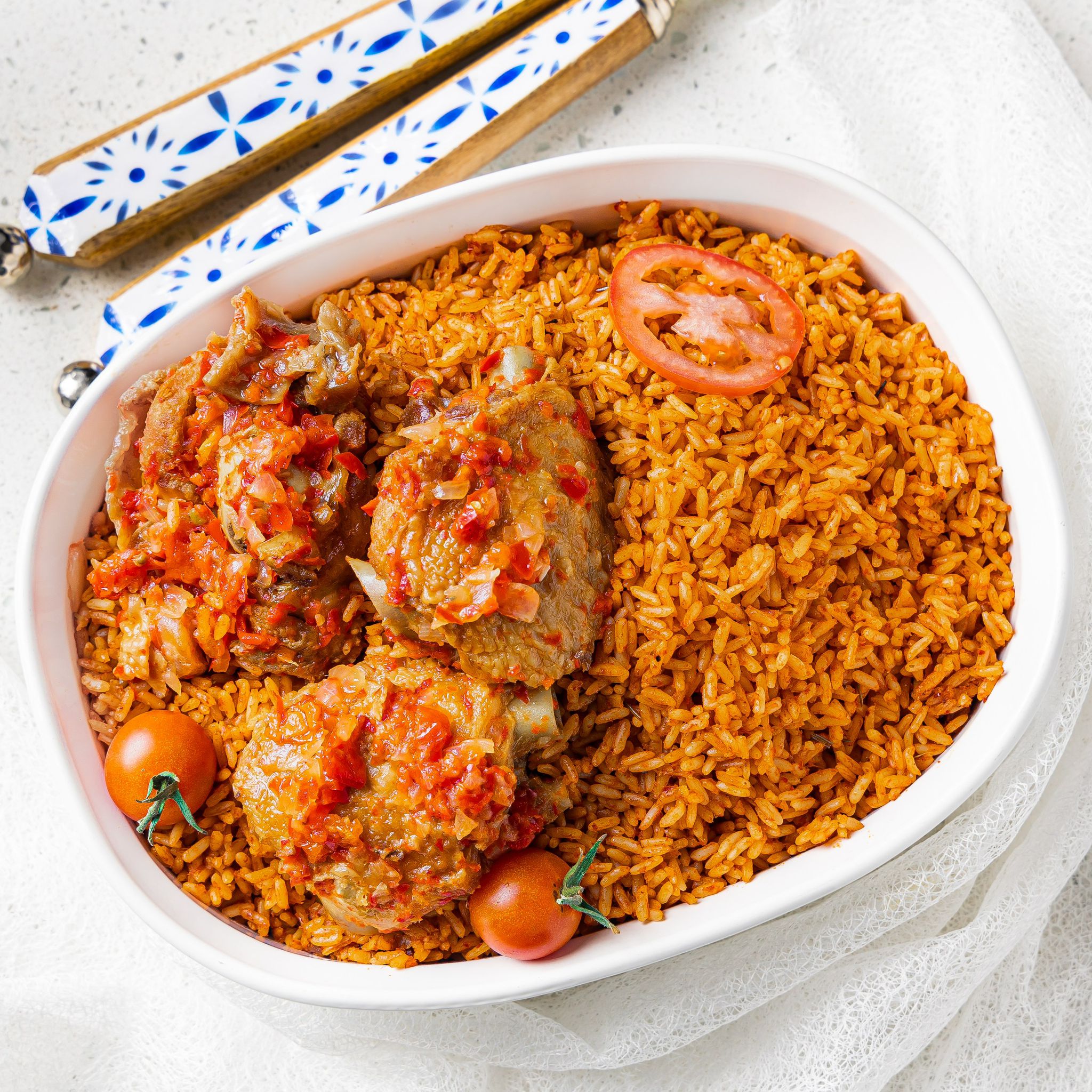 Spicy jollof rice